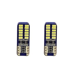 لامپ چراغ خودرو مدل ال ای دی سکن کد 24smd پایه t10 بسته 2 عددی